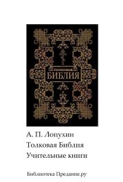 Толковая Библия. Ветхий Завет. Книги учительные