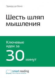 Краткое содержание книги: Шесть шляп мышления. Эдвард де Боно