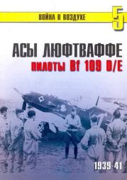 Асы Люфтваффе пилоты Bf 109 D/E 1939-41