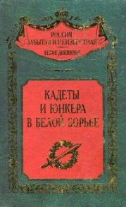 Кадеты и юнкера в Белой борьбе и на чужбине