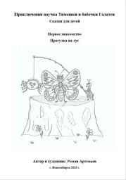 Приключение паучка Тимошки и бабочки Галатеи: Первое знакомство. Прогулка на луг