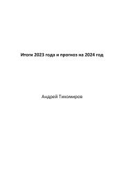 Итоги 2023 года и прогноз на 2024 год