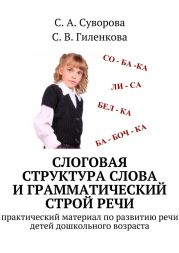 Слоговая структура слова и грамматический строй речи