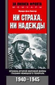 Ни страха, ни надежды. Хроника Второй мировой войны глазами немецкого генерала. 1940-1945