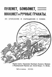 Пулемет, бомбомет, миномет и ручные гранаты. Их описание и обращение с ними