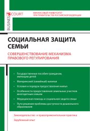 Социальная защита семьи. Совершенствование механизма правового регулирования